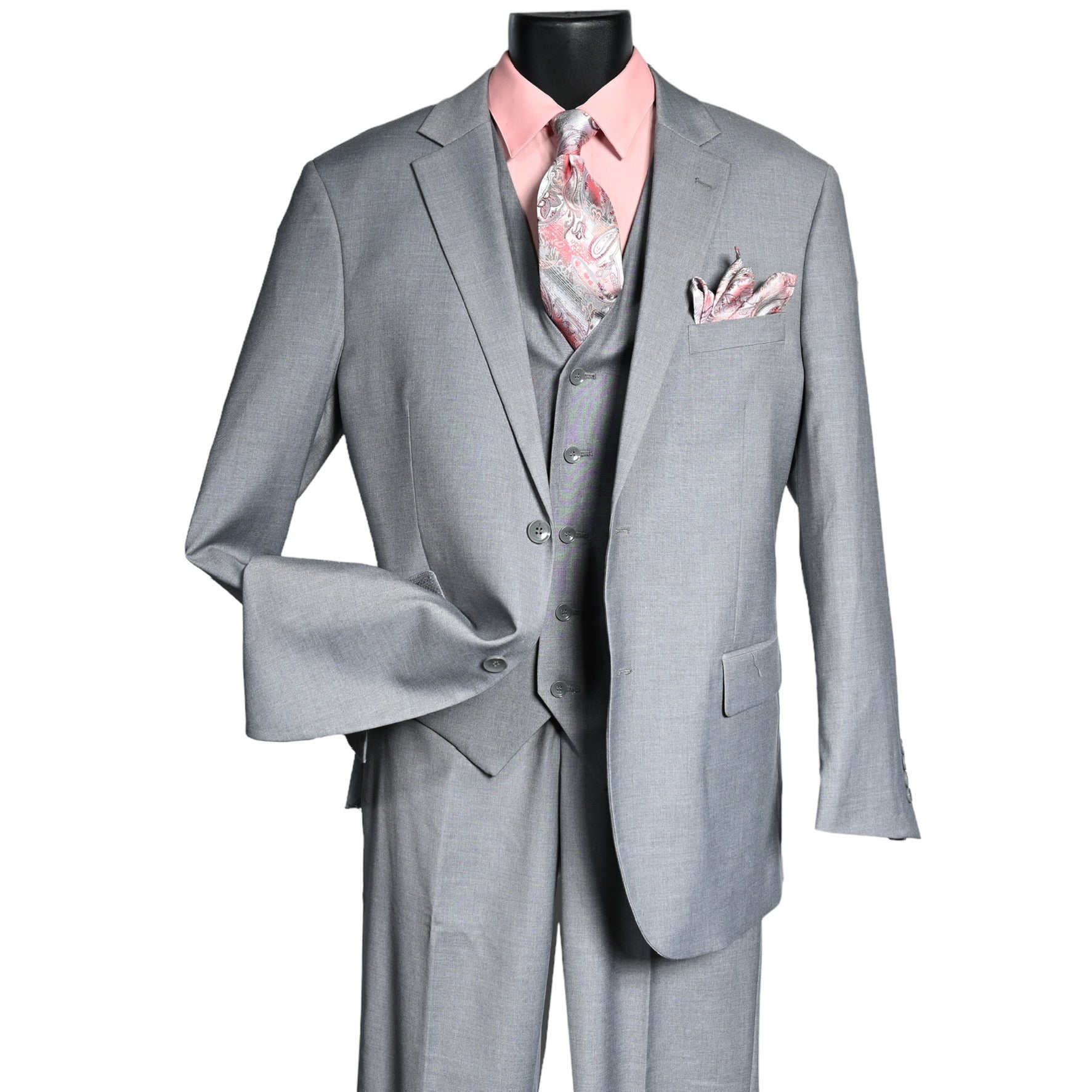 MAZARI: 3 PIECE MODERN FIT SUIT 1500